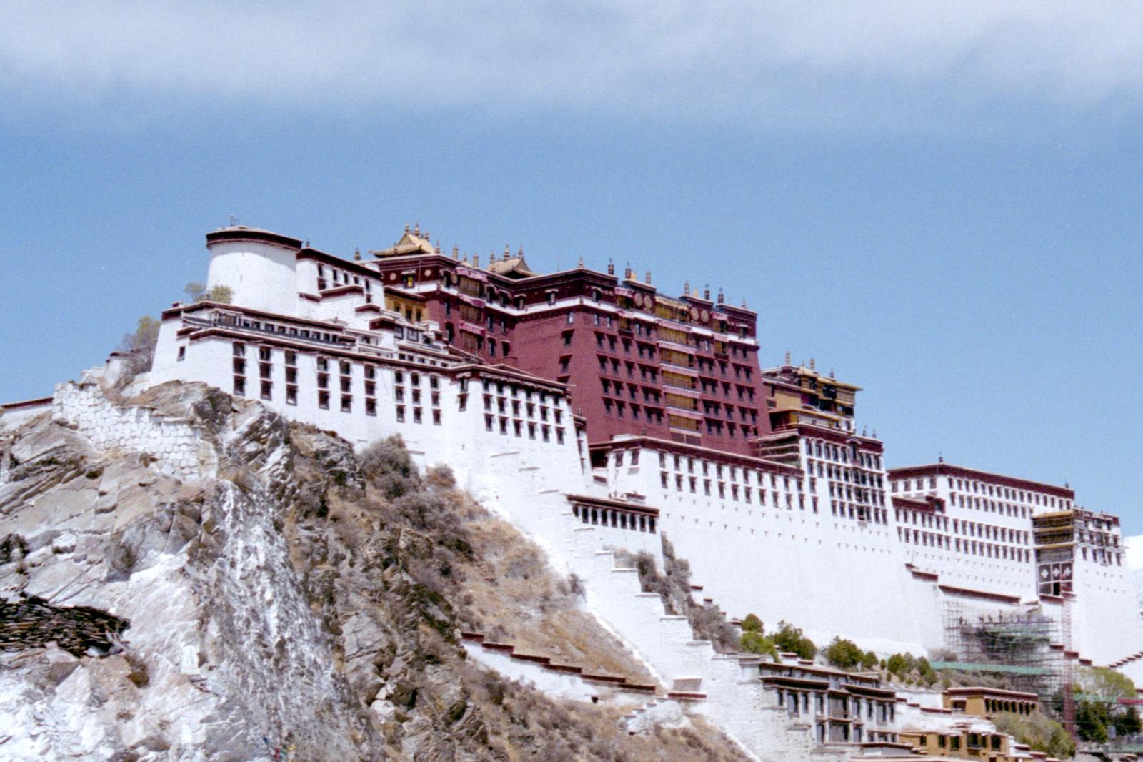 Le palais du Potala, à Lhassa.