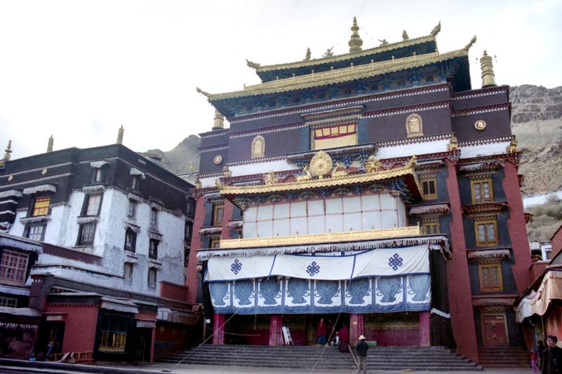 Le monastère de Tashi Lumpo, à Shigatsé.