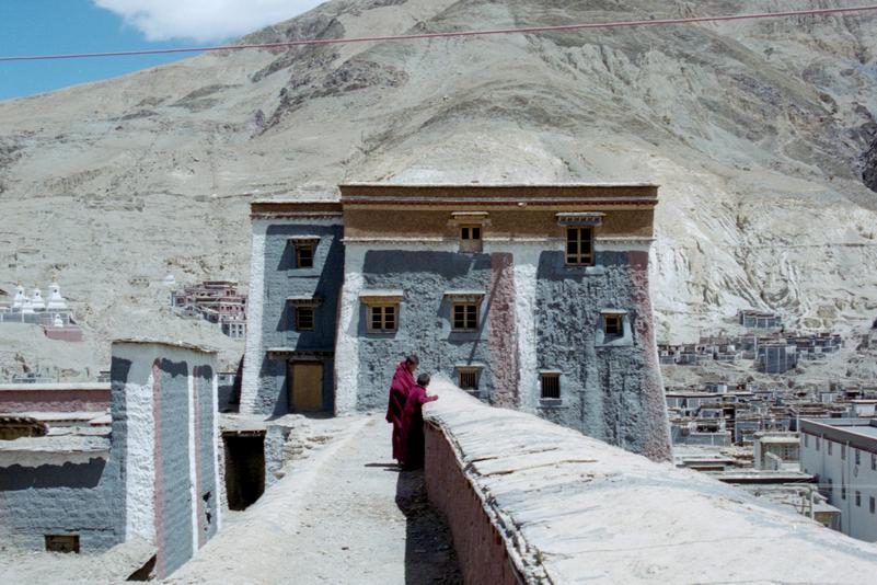 Le monastère sud de Sakya.
