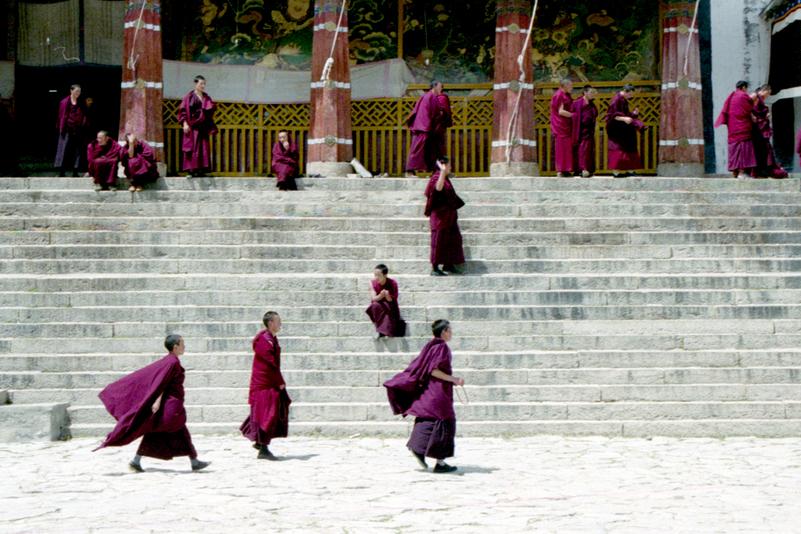 Le monastère de Drepung.