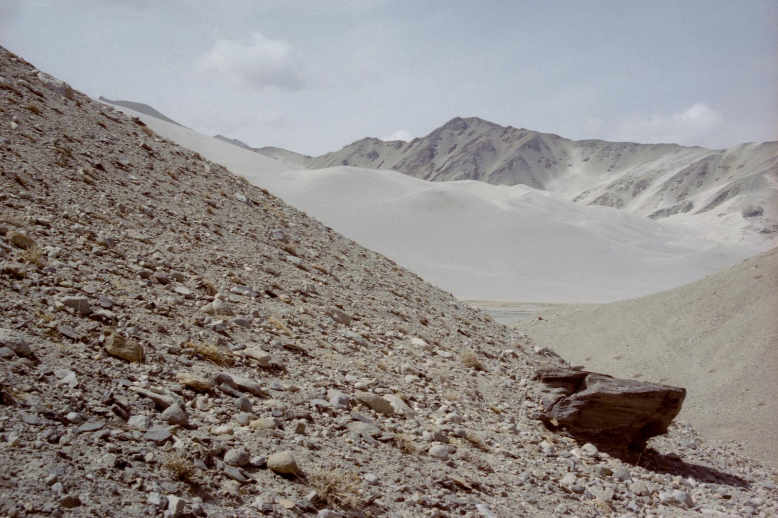Le paysage près du Karakul.