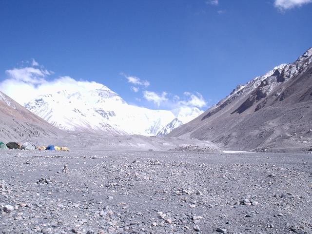 Le camp de base de l’Everest