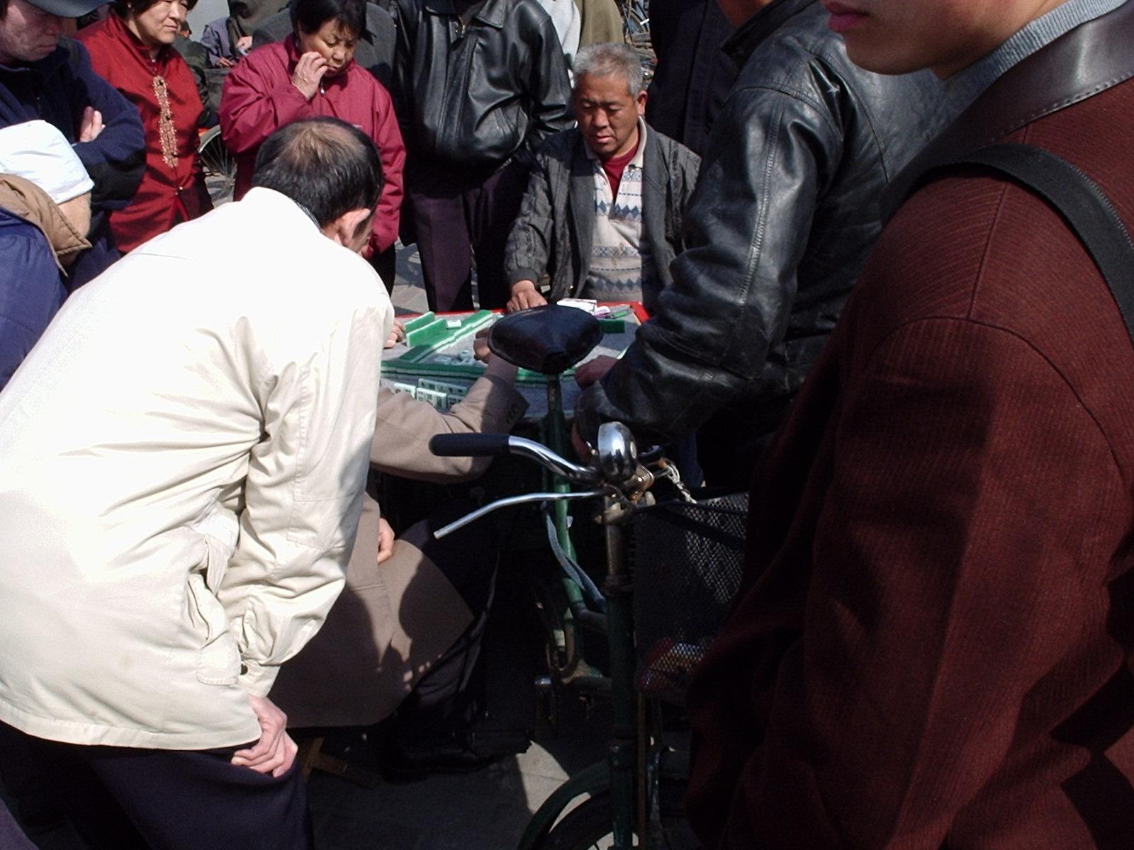 Joueurs de mahjong