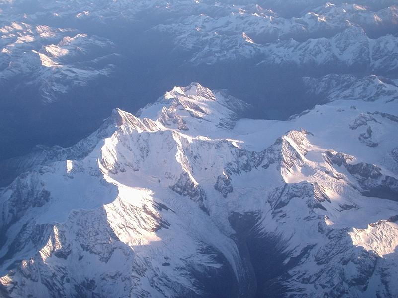 L'Himalaya vu du ciel.